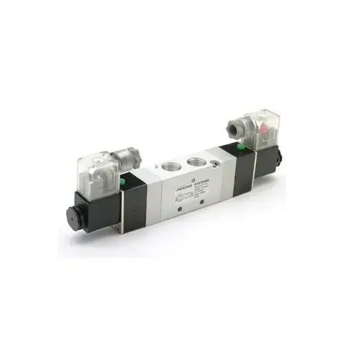 5 Way 3 Position Double Solenoid Valve Open Centers