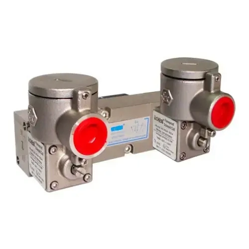 5 Way 2 position Stainless Steel Exd Namur Double Solenoid valve