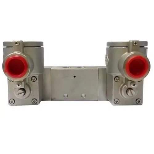 5 Way 2 position Stainless Steel Exd Double Solenoid Valve