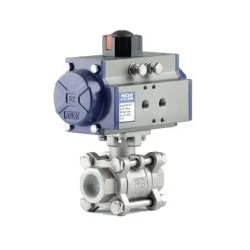 Stainless Steel Spring Return Ball Valve